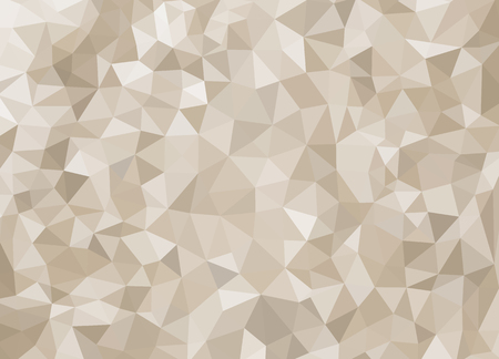 abstract background beige triangles arranged randomly varying tonalityのイラスト素材