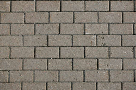 Stone pavement, paved rectangular blocks