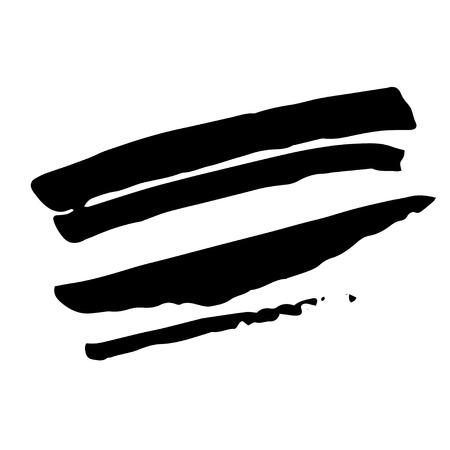 Black ink spot on white background. abstract ink spot. Black ink simple splash on white background. Decorative ink spot.のイラスト素材