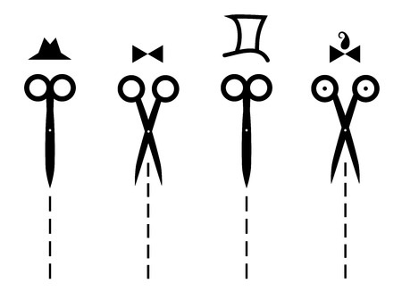 Creative restroom signsのイラスト素材