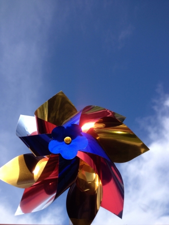 The blue skyの素材