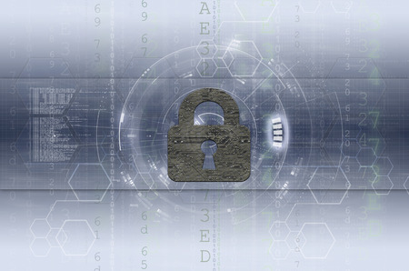 Network & Computer security artwork 2 light