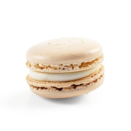 Macaroon isolated on white background.の素材