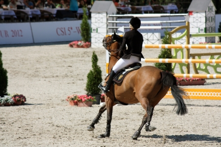 jumping in Donetsk 2012のeditorial素材