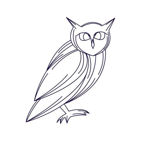 Owl design. Owl vector illustrationのイラスト素材