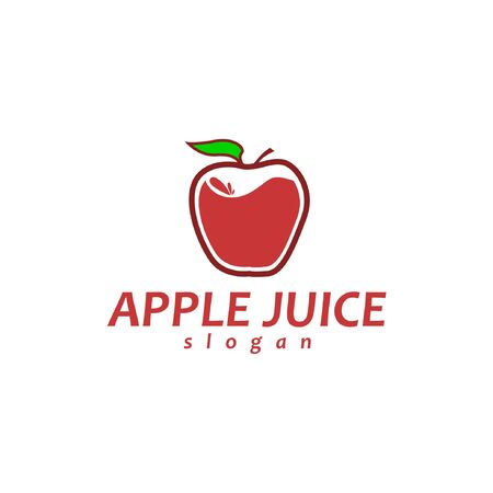 Juice with unique illustration.のイラスト素材