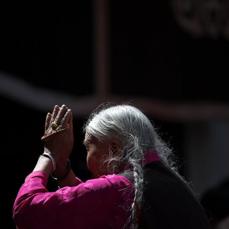  Tibetan Buddhism in Lhasa の写真素材