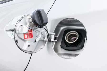 cap oil tank cars Petrol cap coverの写真素材