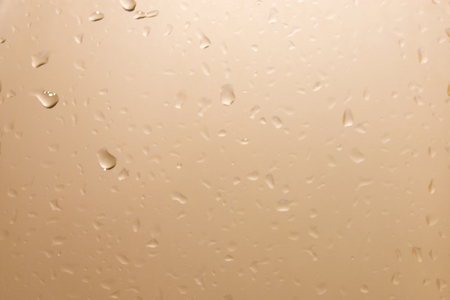 water drops on window glassの写真素材