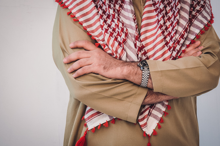 Portrait of Arab businessmanの写真素材