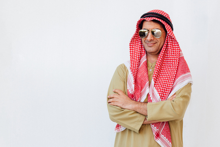 Portrait of Arab businessmanの写真素材