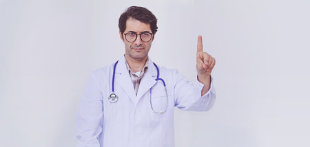Man doctor professional standingの写真素材