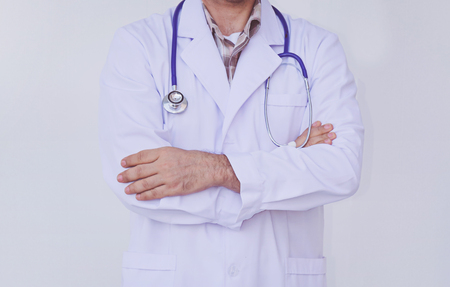 Man doctor professional standingの写真素材
