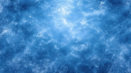 A blue background sky blue ice texture frosty surface winter abstract cold atmosphere frozen pattern icy cloud light center dreamy mood blueの素材