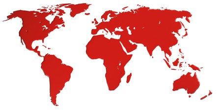 World in bloodの写真素材