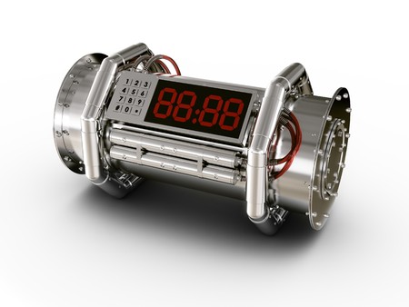 3d rendering of a bombの写真素材