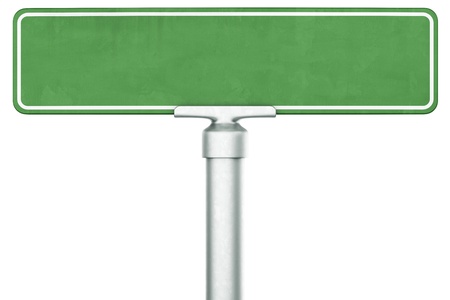 3d rendering of a single blank signの写真素材