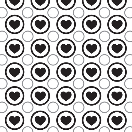 Heart Patternのイラスト素材