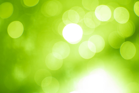 Green bokeh soft color background の写真素材
