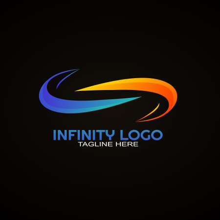 infinity logos for various business purposesのイラスト素材