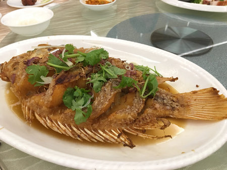 Fried Tilapia Fish
