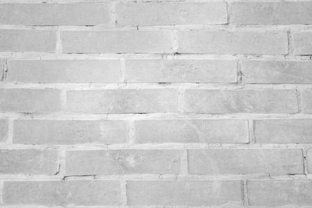 White brick wall pattern, use for backgroundの写真素材