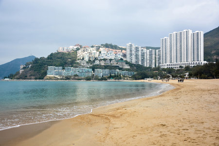 HONG KONG - JANUARY 25,2015 : Repulse bay, upmarket seaside residential in Hong Kongのeditorial素材