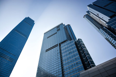 HONG KONG  JAN 23 : The International Commerce Centrei ICC in Kowloon on January 23 2015 ICC Tower...