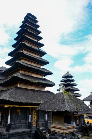 Besakih temple one of Hindu temple in Bali Indonesiaの写真素材