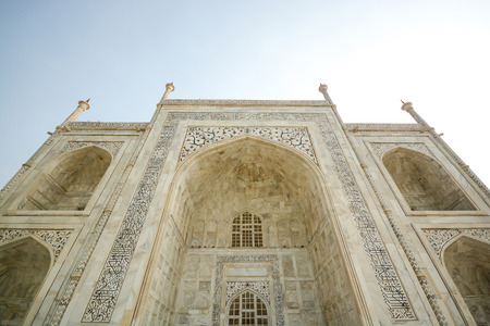 Taj mahal A famous historical monument of Indiaの写真素材