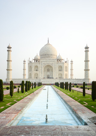 Taj mahal A famous historical monument of Indiaの写真素材
