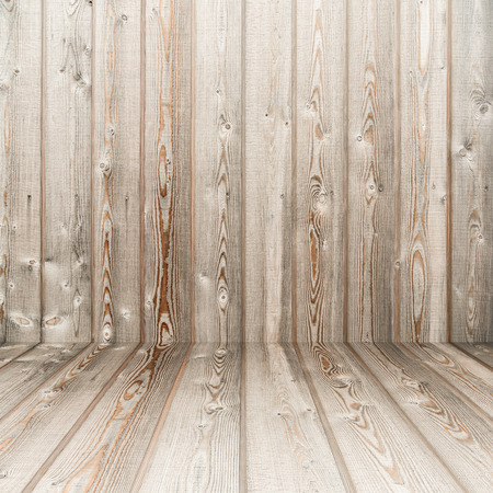Old grunge brown wood plank pattern in perspective view with beautiful abstract surface, use for texture, background, backdrop or design elementの写真素材