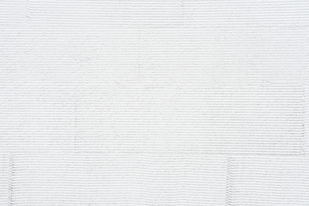 Abstract striped rough surface detail of white plaster wall texture background, use for backdrop or design elementの写真素材