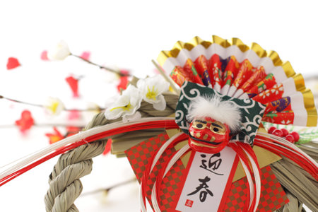 Image photo of New Year's decoration of Japan traditional cultureの写真素材