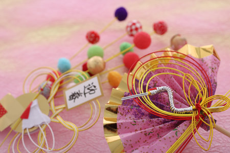 Image photo of New Year's decoration of Japan traditional cultureの写真素材