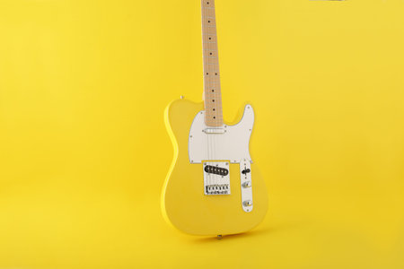 Single photo of an electric guitar