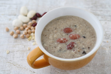 Chowder with lots of millet rice ingredients