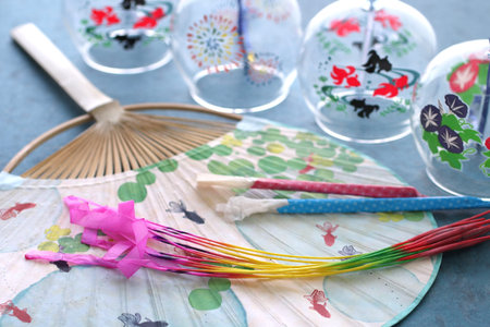 Various accessories that remind you of summer traditions