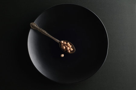 Food relief supplies such as grain in small containers