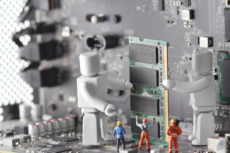 A future society where comppiators, humans, and robots coexist