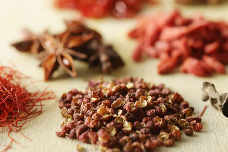 Chinese food spices and Chinese ingredients