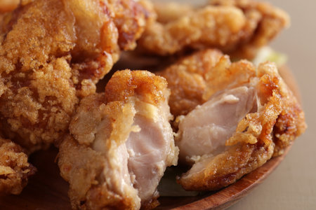 Fried chickenの写真素材