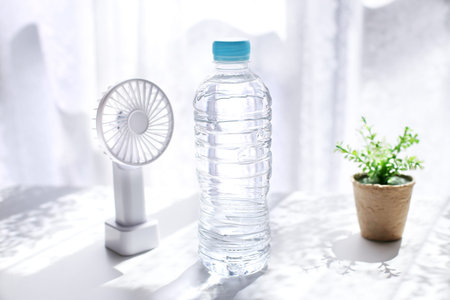 Image of a group of heat stroke prevention goods