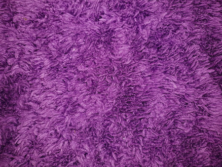 Textile fluffy background in purpleの写真素材