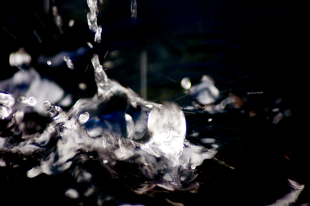 Abstract background of a dropの写真素材