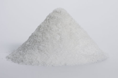 white sugar pile