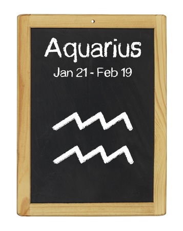 zodiac sign Aquariusの写真素材