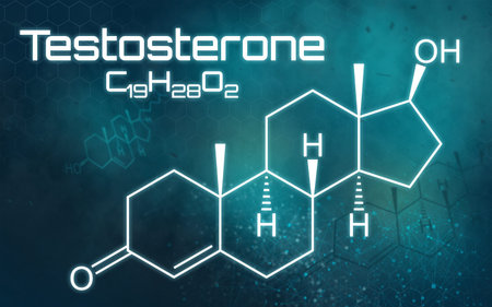 Chemical formula of Testosterone
