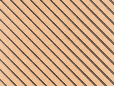 Brown craft paper with a diagonal black lines
