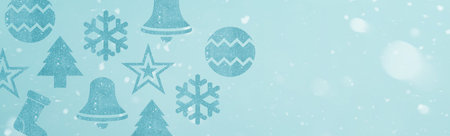 Christmas background with copy space